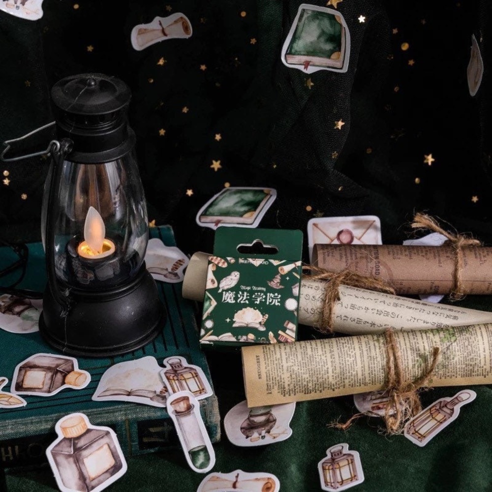 Vintage Magic School, Potions, Wands & More, 45 Deco Stickers - Picture 6 of 10